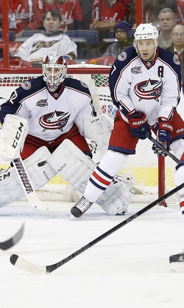 Russian compatriots Ovechkin, Bobrovsky duel again